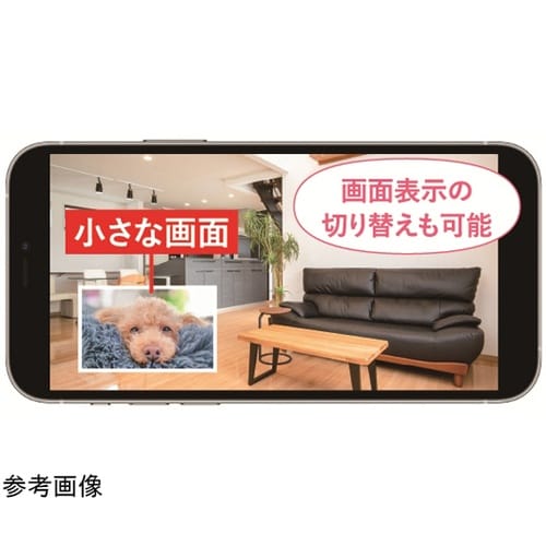 Wi−Fiカメラ屋内用 ダブルカメラ首振