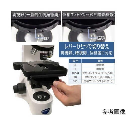 生物顕微鏡(位相差顕微鏡・暗視野顕微鏡)