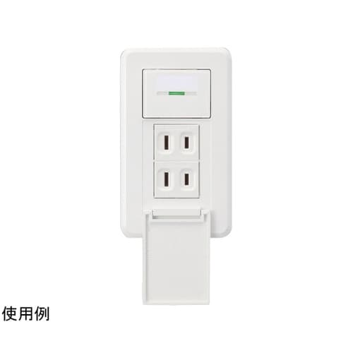 コンセントカバー付プレート WDG531
