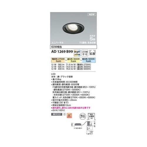 高気密SBユニバーサルダウン AD126