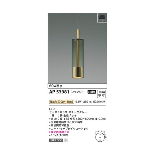 LEDペンダント AP53981