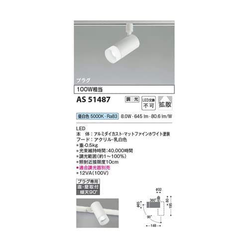 LEDスポットライト AS51487