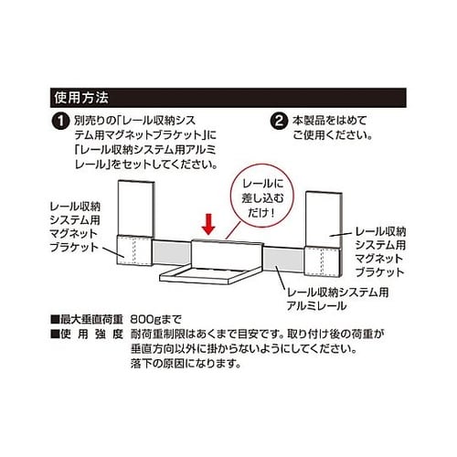 レール収納システム用 トレー 32606