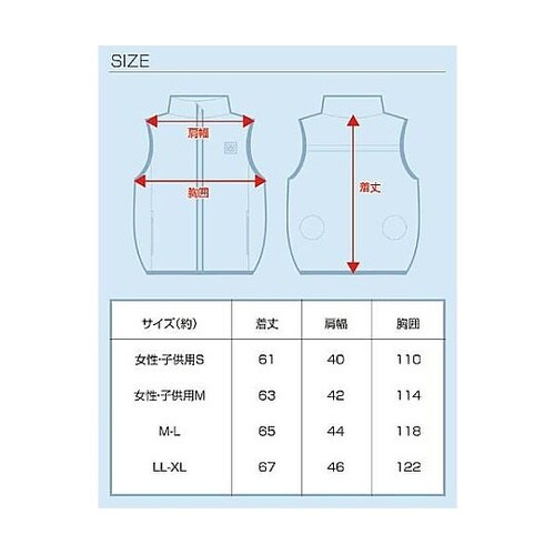 BR−060−1ハーネス対応 空調ベスト