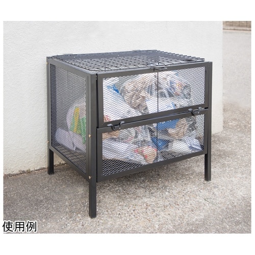 出し入れしやすいメッシュダストボックス