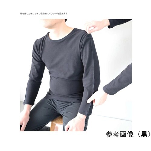 インナー半袖 「前後無し」ガイドライン付