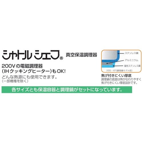シャトルシェフ KBG−4500専用調理