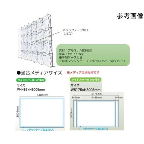 らくらくバックパネルスタンド 4×6 2