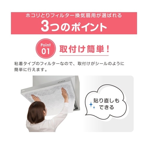 整流板付専用パッと貼るだけスーパーフィル