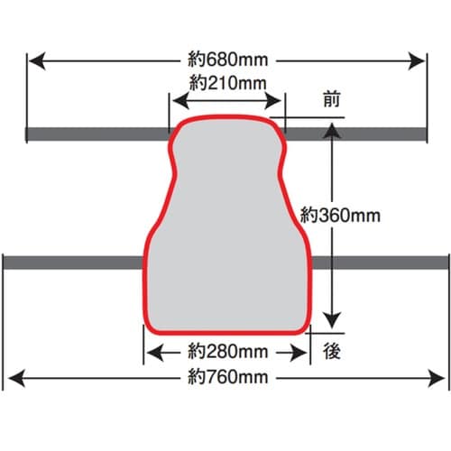 MESH SEAT COVER GEL−