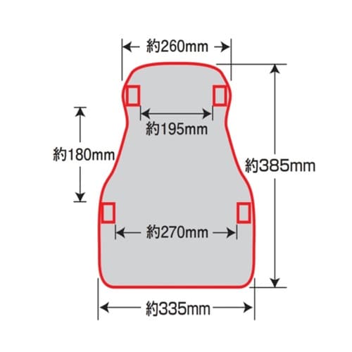 MESH SEAT COVER GEL−