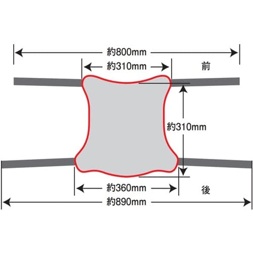 MESH SEAT COVER GEL−
