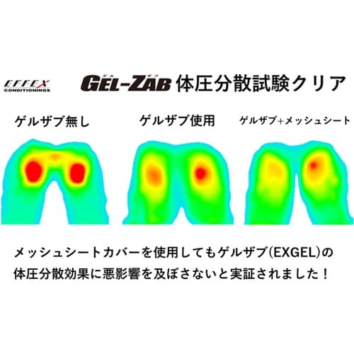 MESH SEAT COVER GEL−