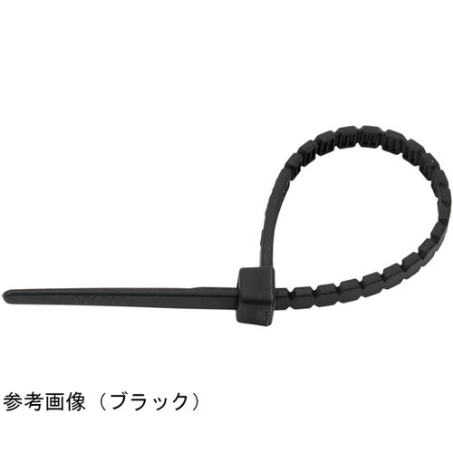 手で切る結束バンド 102mm ブラック