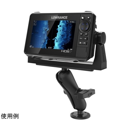 魚探マウントM&AMPSラウンドベース(
