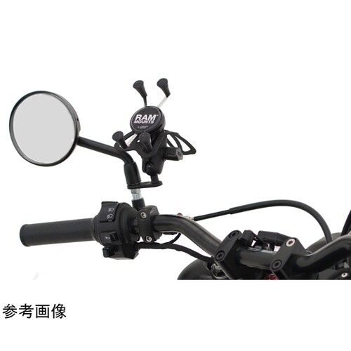 Xグリップ(S)&11mm穴ミラーフレー