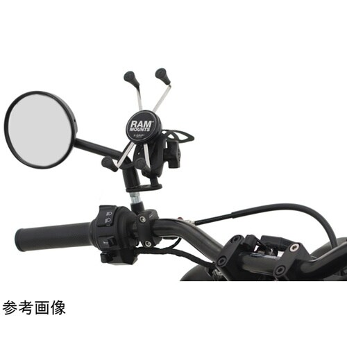 Xグリップ(M)&11mm穴ミラーフレー