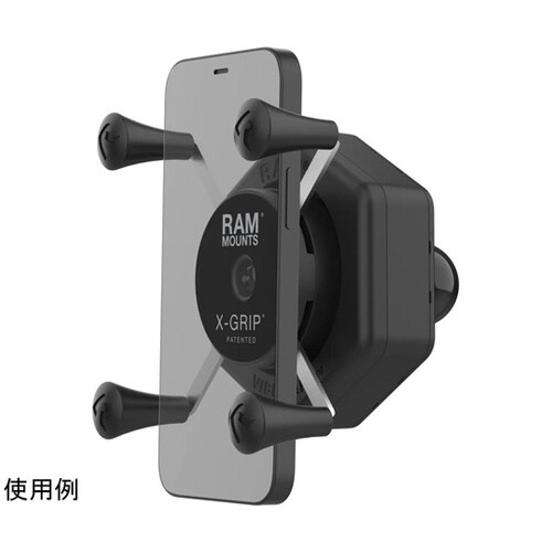 防振Xグリップ(S)スマホホルダー テザ