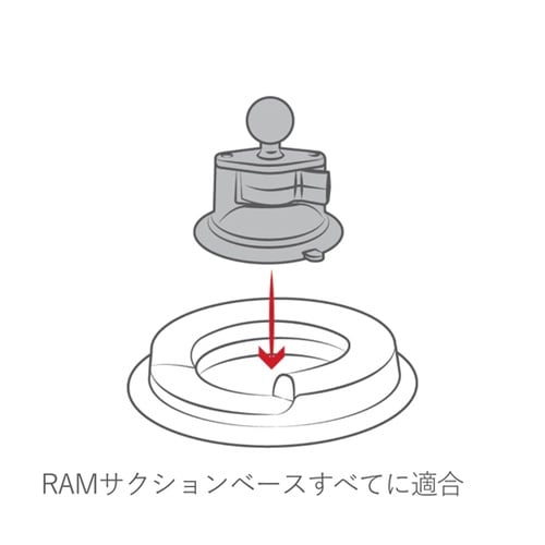 サクションベース用 ダッシュボードフリク