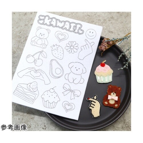 らくちくフェルト ビーズ刺繍スターターセ