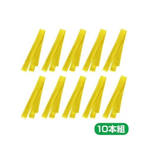 ソフトサテンはちまき 黄 1袋(10本×