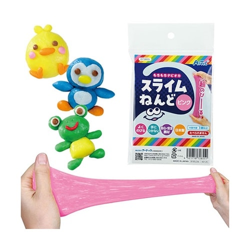 タピオカスライム粘土 ピンク 袋タイプ