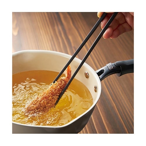 シリコーン 菜箸 ダークブラウン 1箱(