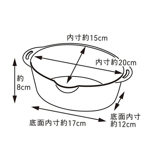 プチオーバル揚げ鍋 1箱(5個入) PO
