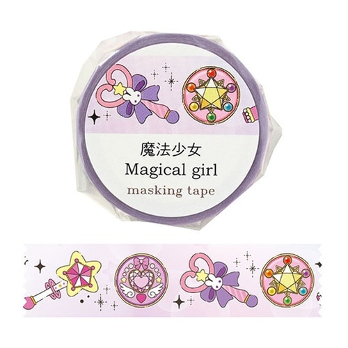 マスキングテープ 魔法少女 1箱(10個