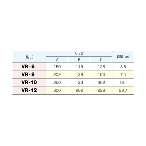精密アングルプレートA型 VR−12