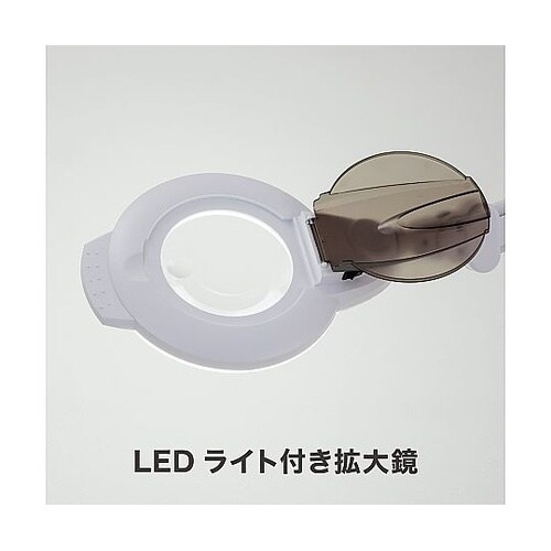 拡大鏡〈LED〉(クランプ式) FV−1