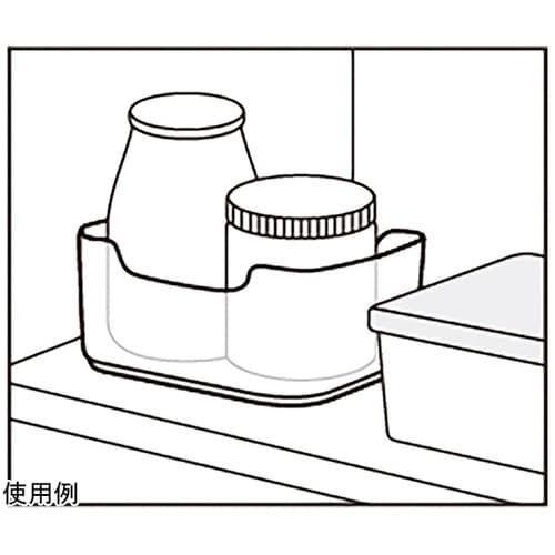 どこでも!整理トレー S クリア MA−