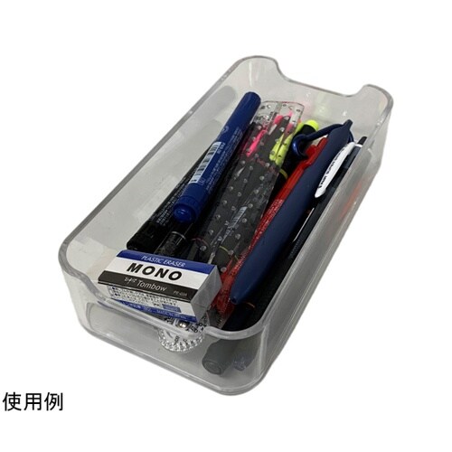 どこでも!整理トレー M クリア MA−