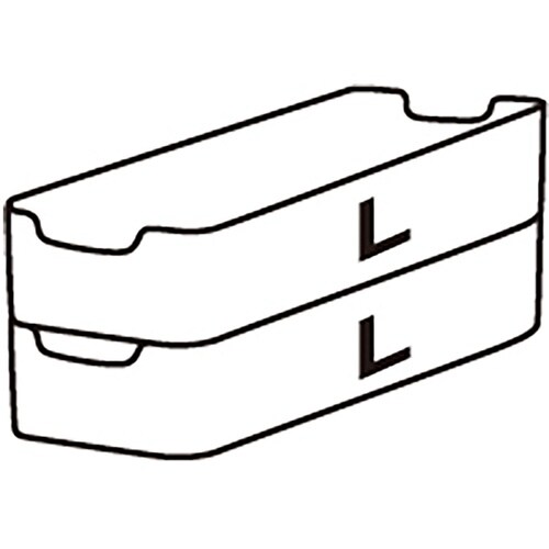 どこでも!整理トレー L クリア MA−