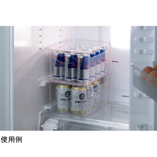 どこでも!整理ボックス L クリア MA