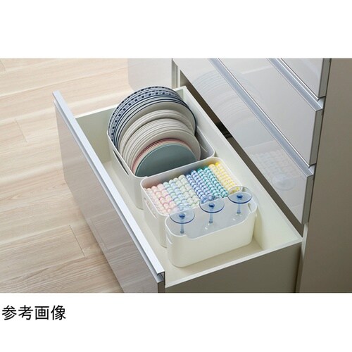 どこでも!整理ボックス L ホワイト M