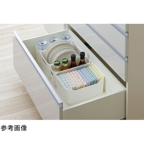 どこでも!整理ボックス L ホワイト M