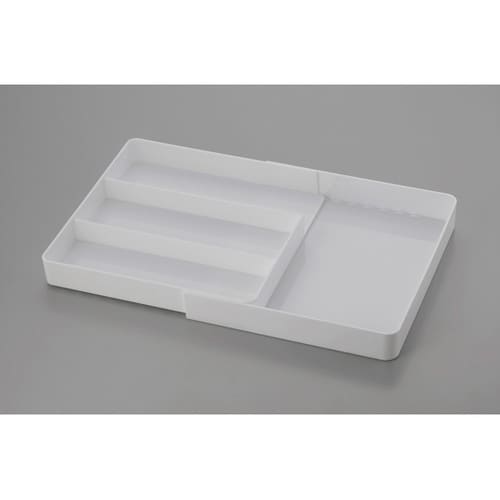 どこでも!整理トレー スライド式 ホワイ