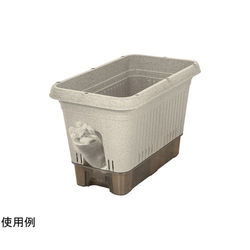 給水式プランター 500型 アイボリー