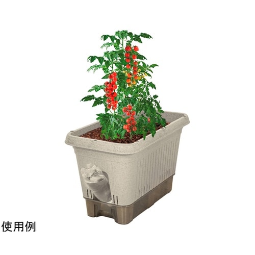 給水式プランター 500型 アイボリー