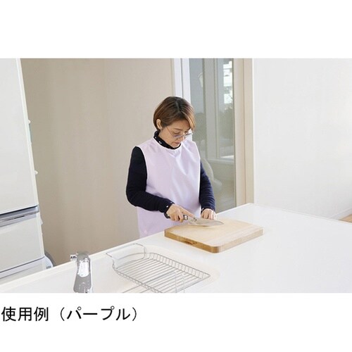 自分で脱ぎ着がしやすいお食事エプロン グ