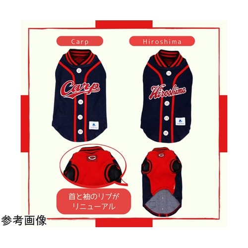 犬用カープ承認野球Tシャツ2 カープ 3
