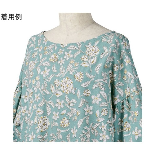 カッポウギ(割烹着)フローラル 大人 フ