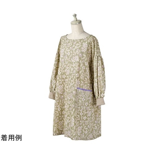 カッポウギ(割烹着)フローラル 大人 フ