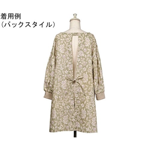 カッポウギ(割烹着)フローラル 大人 フ