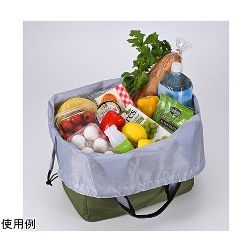 肩かけできて持ちやすい保冷買い物かごバッ