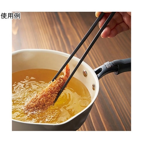 シリコーン 菜箸 落ち着きのあるダークブ