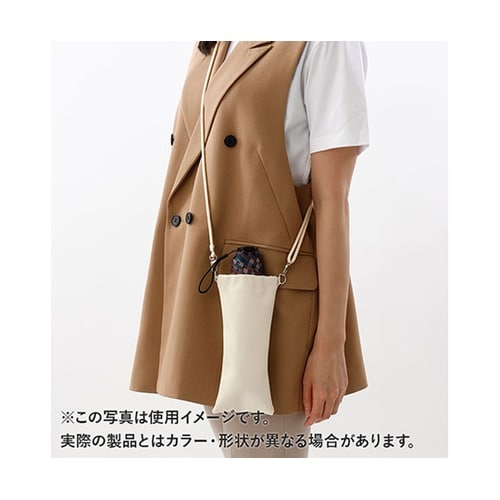 ミニ傘も入る長傘ケース楽スポっ 濡れた傘