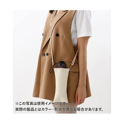 ミニ傘も入る長傘ケース楽スポっ 濡れた傘