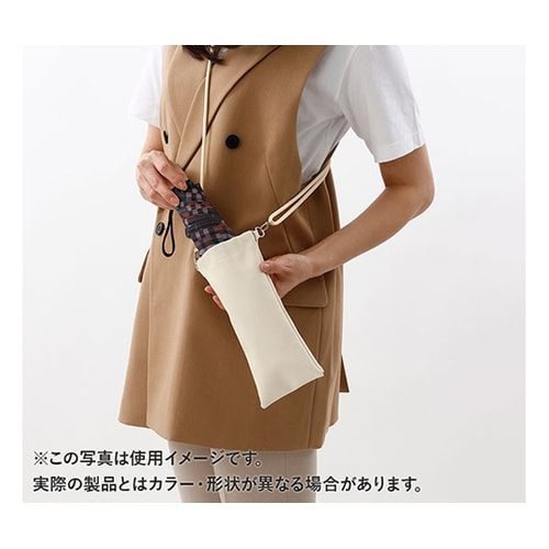 ミニ傘も入る長傘ケース楽スポっ 濡れた傘